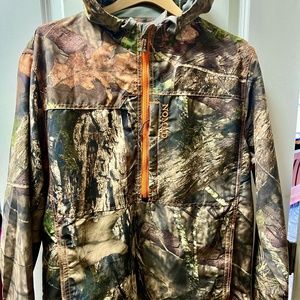 NOMAD Camo 1/2 Zip Pullover, Hooded Parka